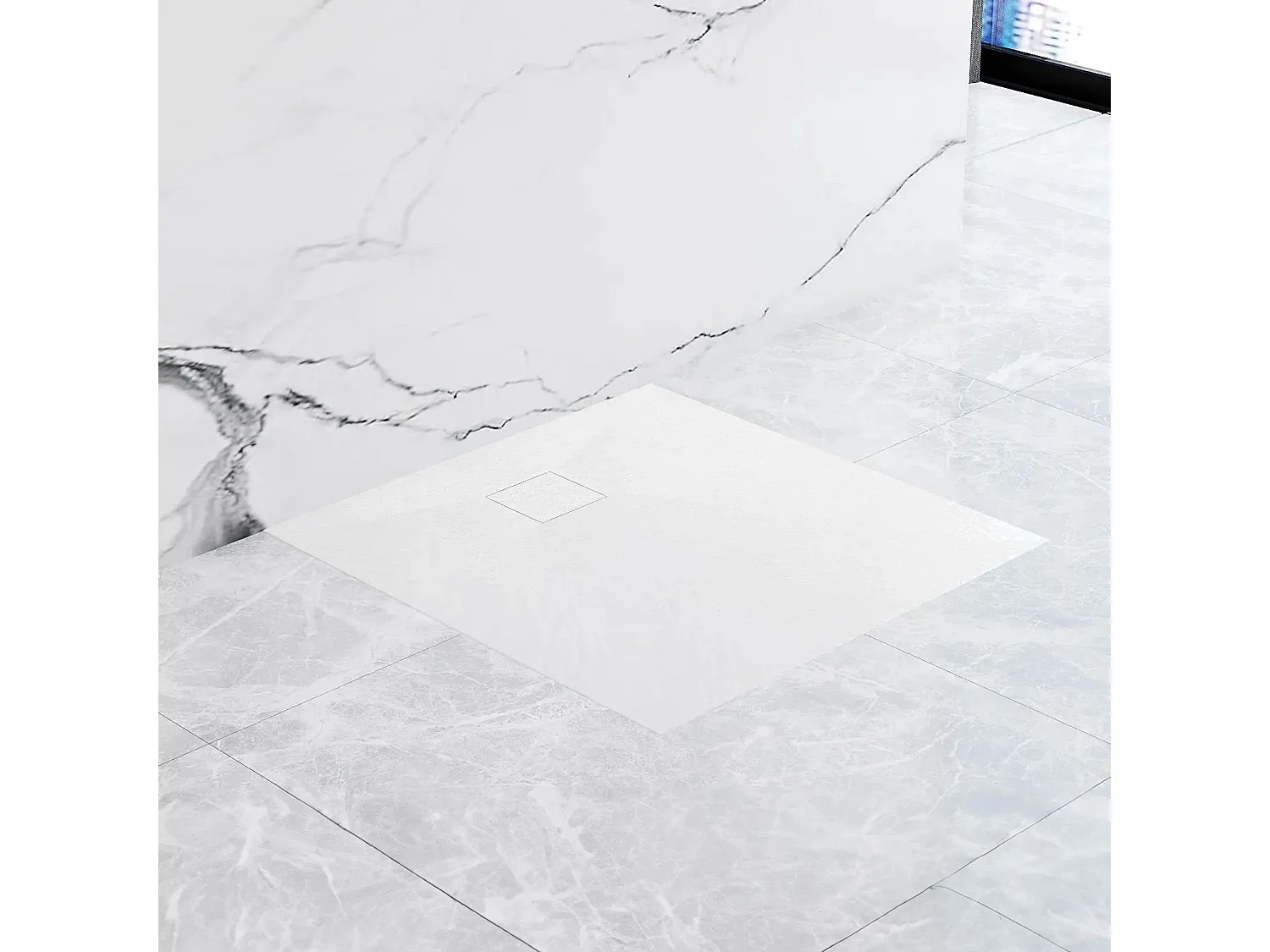 Receveur De Douche Rea Magnum 90X90 White