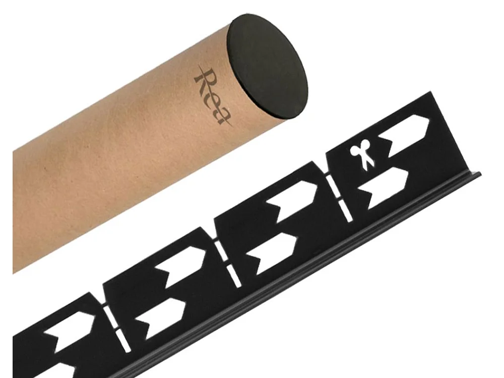 Verloopprofiel Rea 120Cm Right Black