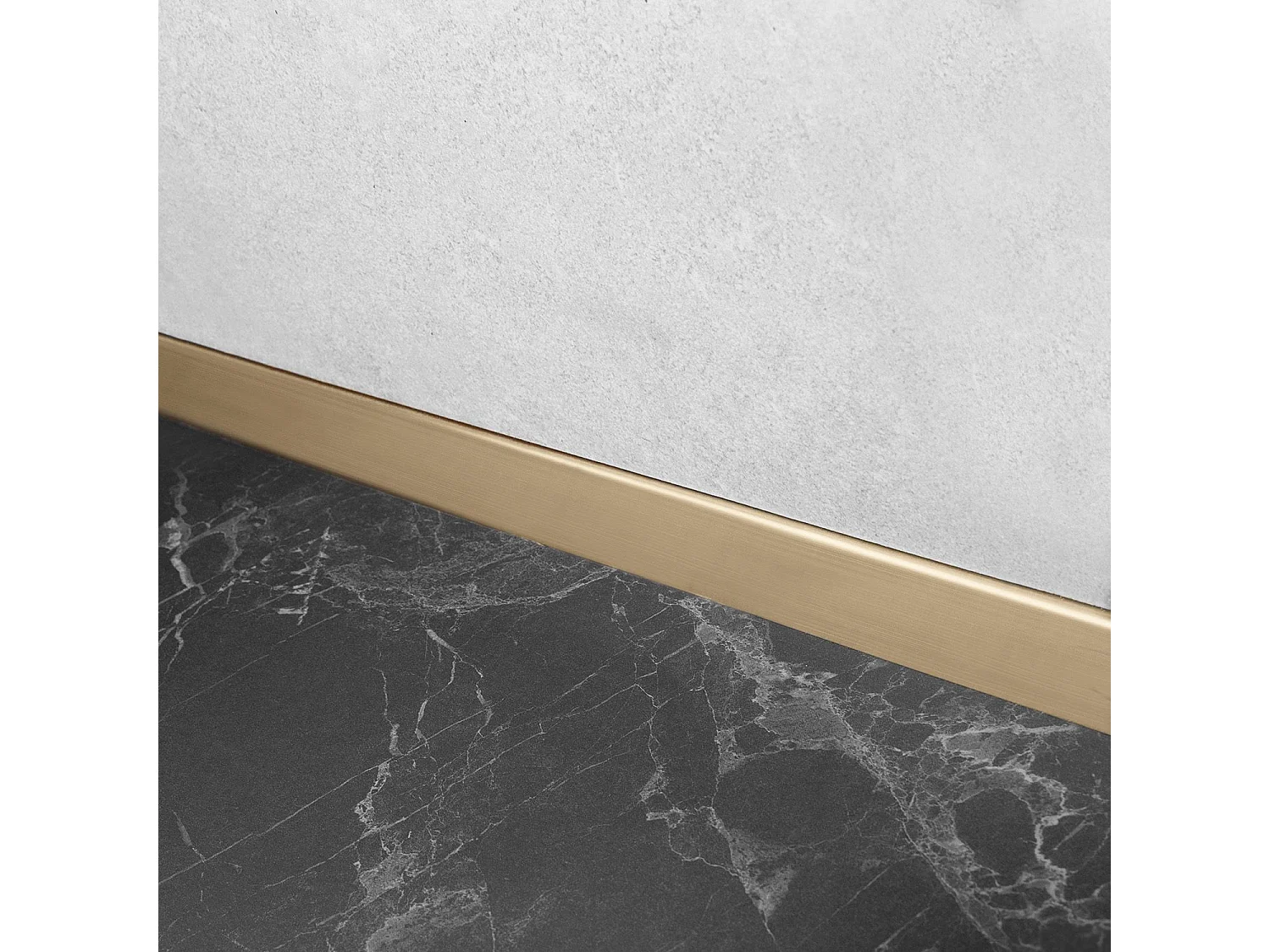 Zuhanyzótálca Szegélyléc Rea 130Cm Brush Gold