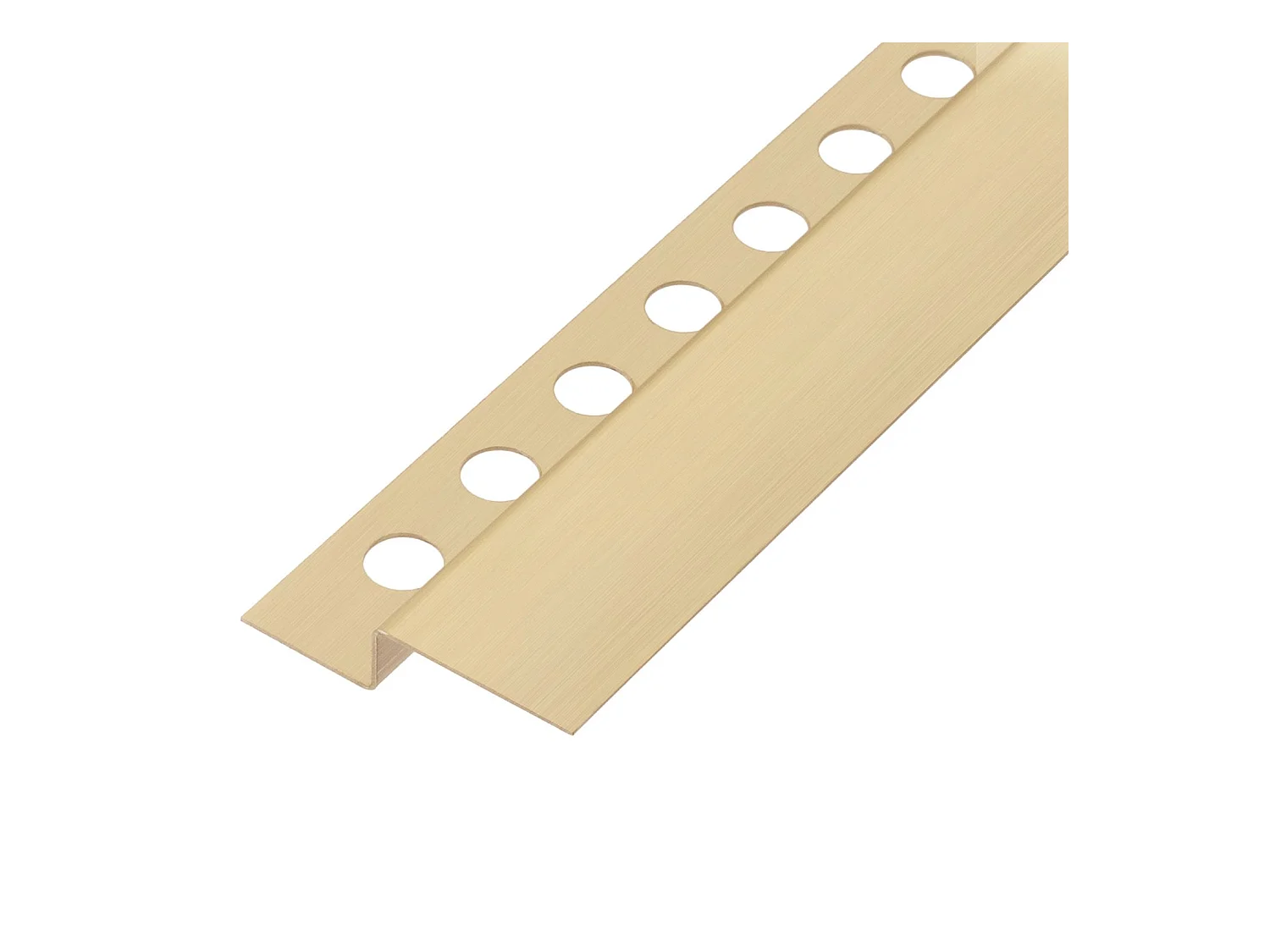 Douchebak Plint Rea 130Cm Brush Gold