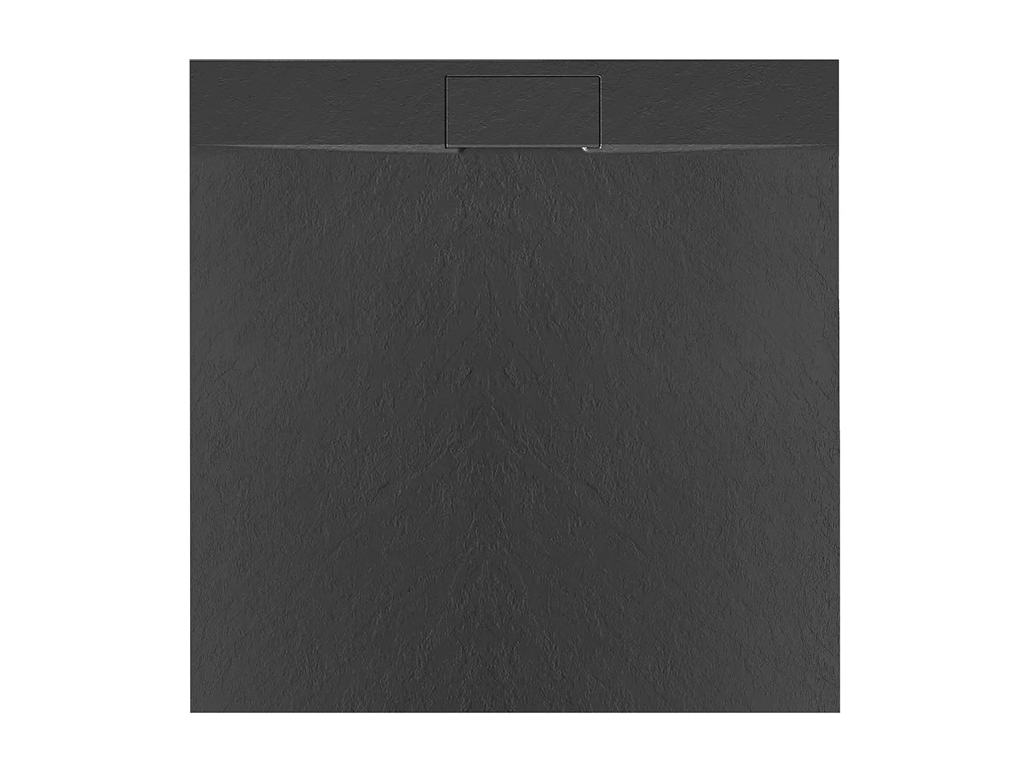 Douchebak Rea Bazalt 90X90 Black