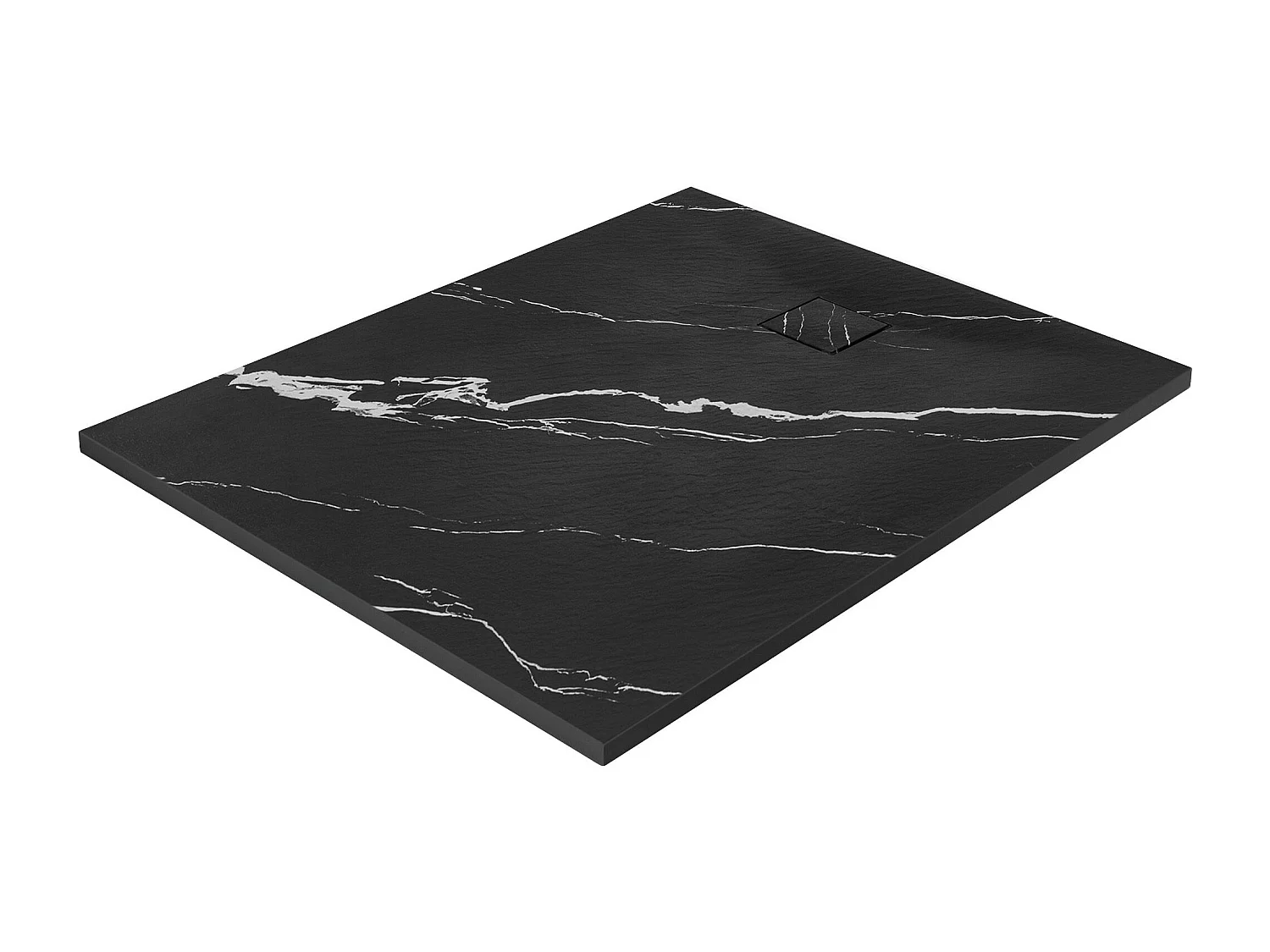 Douchebak Rea Magnum Carrara 80X100 Black