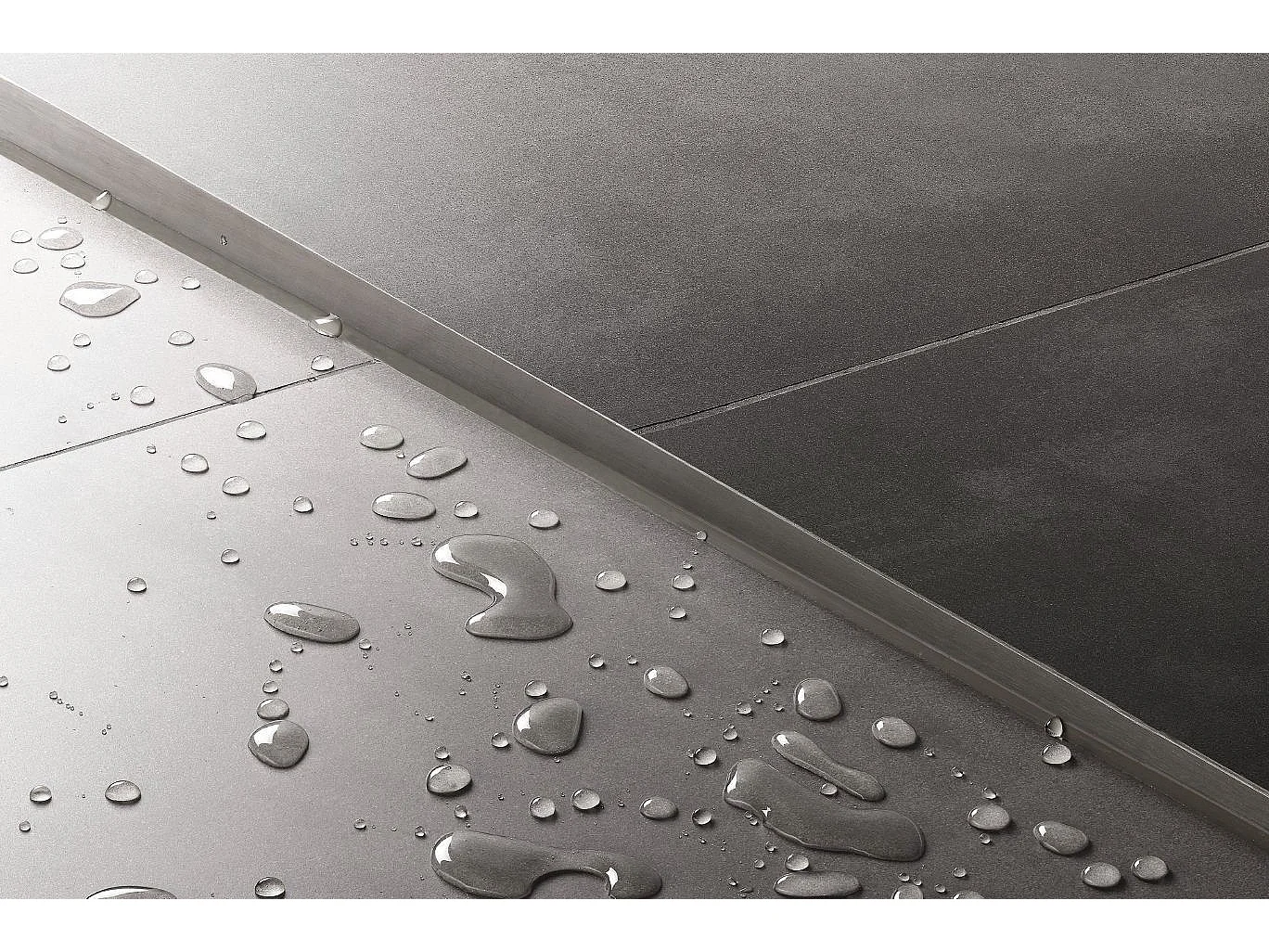 Verloopprofiel Rea 140Cm Right Brush Nickel