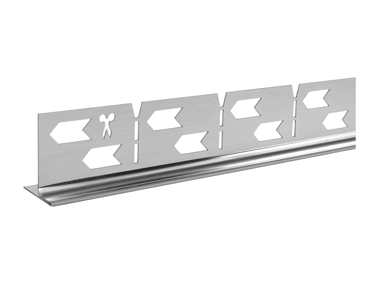 Gefälleprofil Rea 140Cm Right Brush Nickel