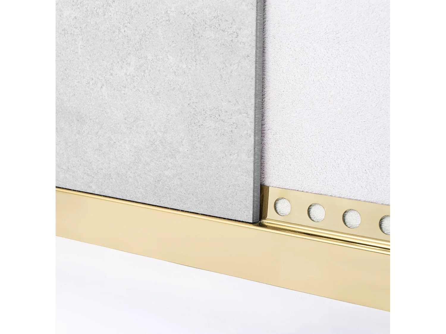 Bande De Bordure Frontale De Receveur De Douche Rea 130Cm Gold