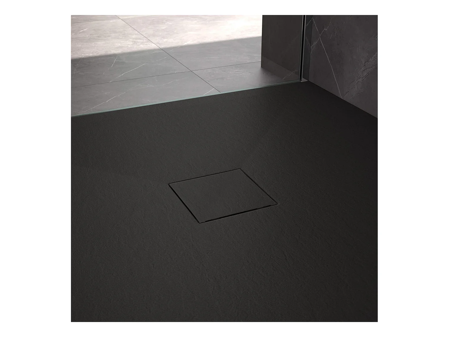 Receveur De Douche Rea Magnum 90X120 Black