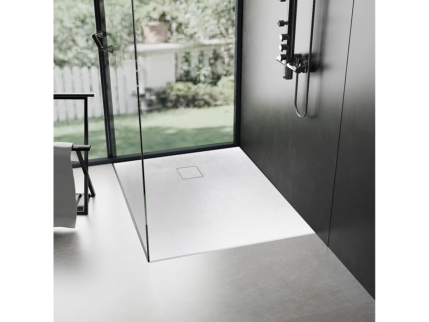 Douchebak Rea Magnum 90X120 White