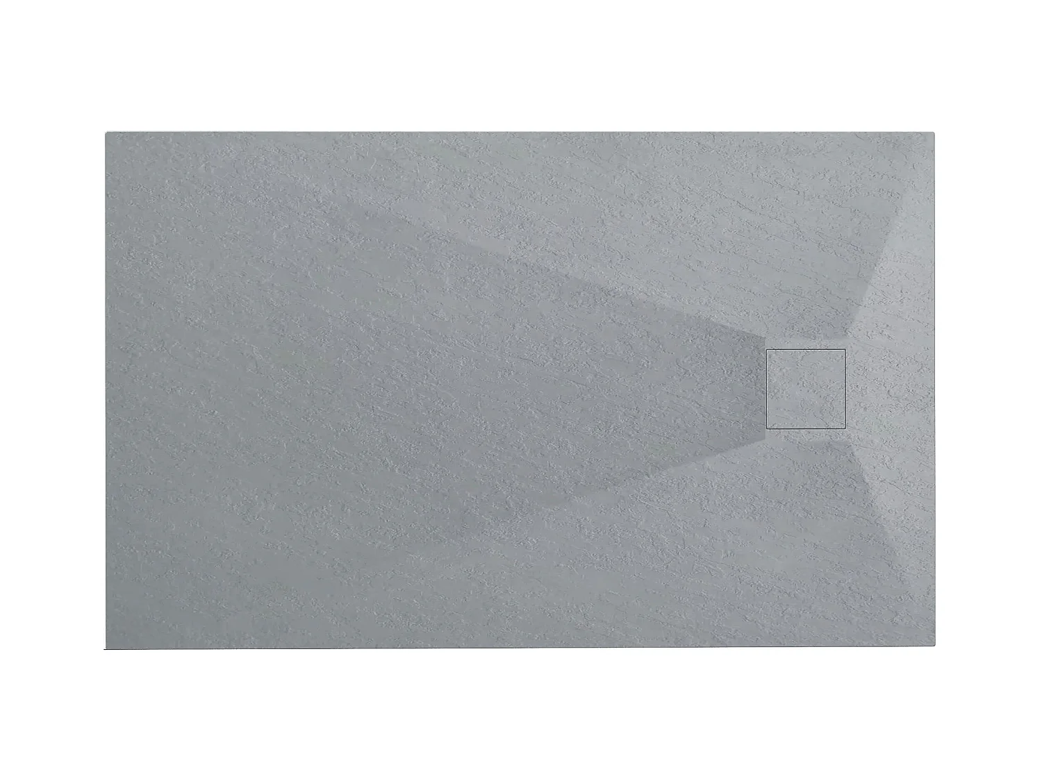 Plato De Ducha Rea Magnum 80X100 Grey