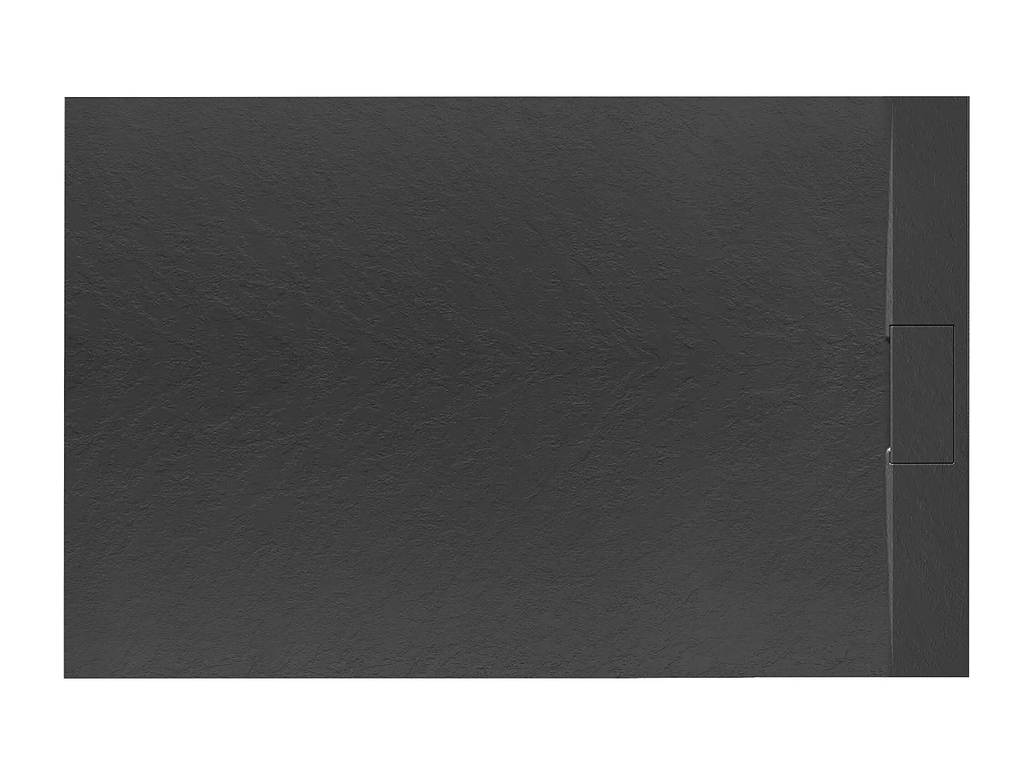 Base De Duche Rea Bazalt 90X120 Black
