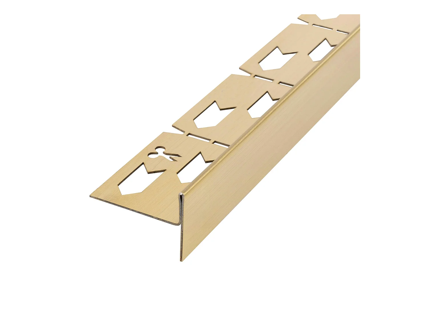 Profilé De Chute Latéral Pour Receveur De Douche Rea 140Cm Right Brush Gold