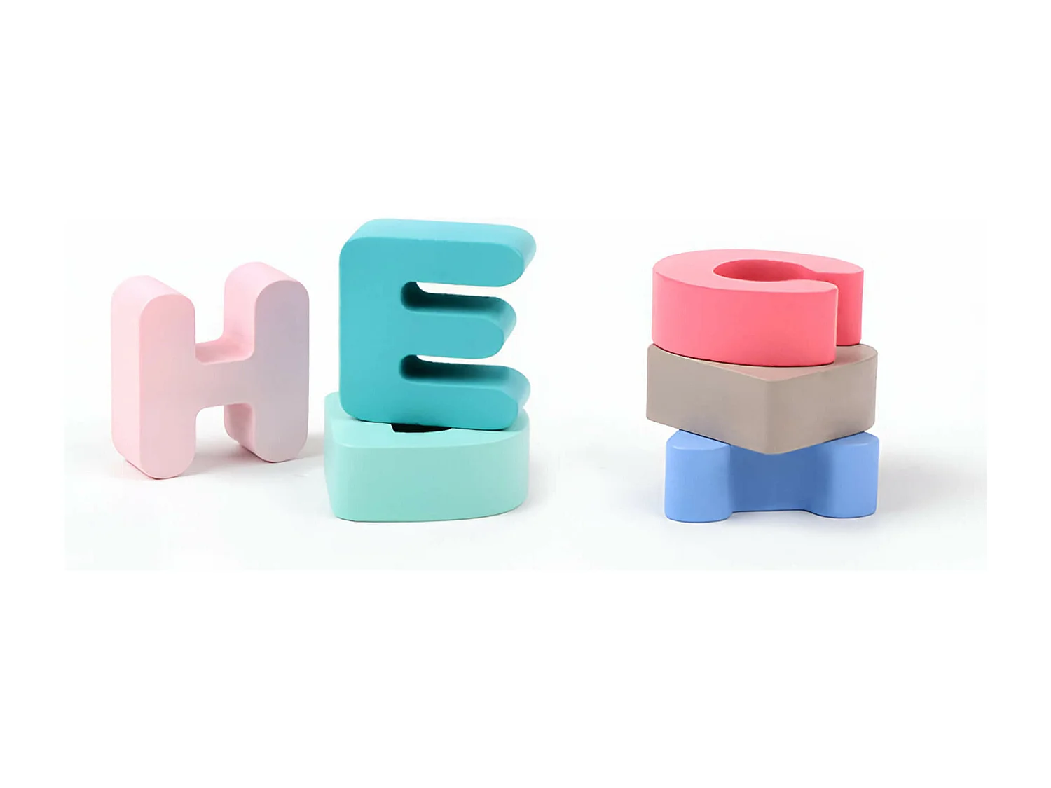 Juego Puzzle de Letras del Alfabeto para Niños Rebecca Mobili Jambo A partir de 3 años Madera Multicolor 2,5x30x30