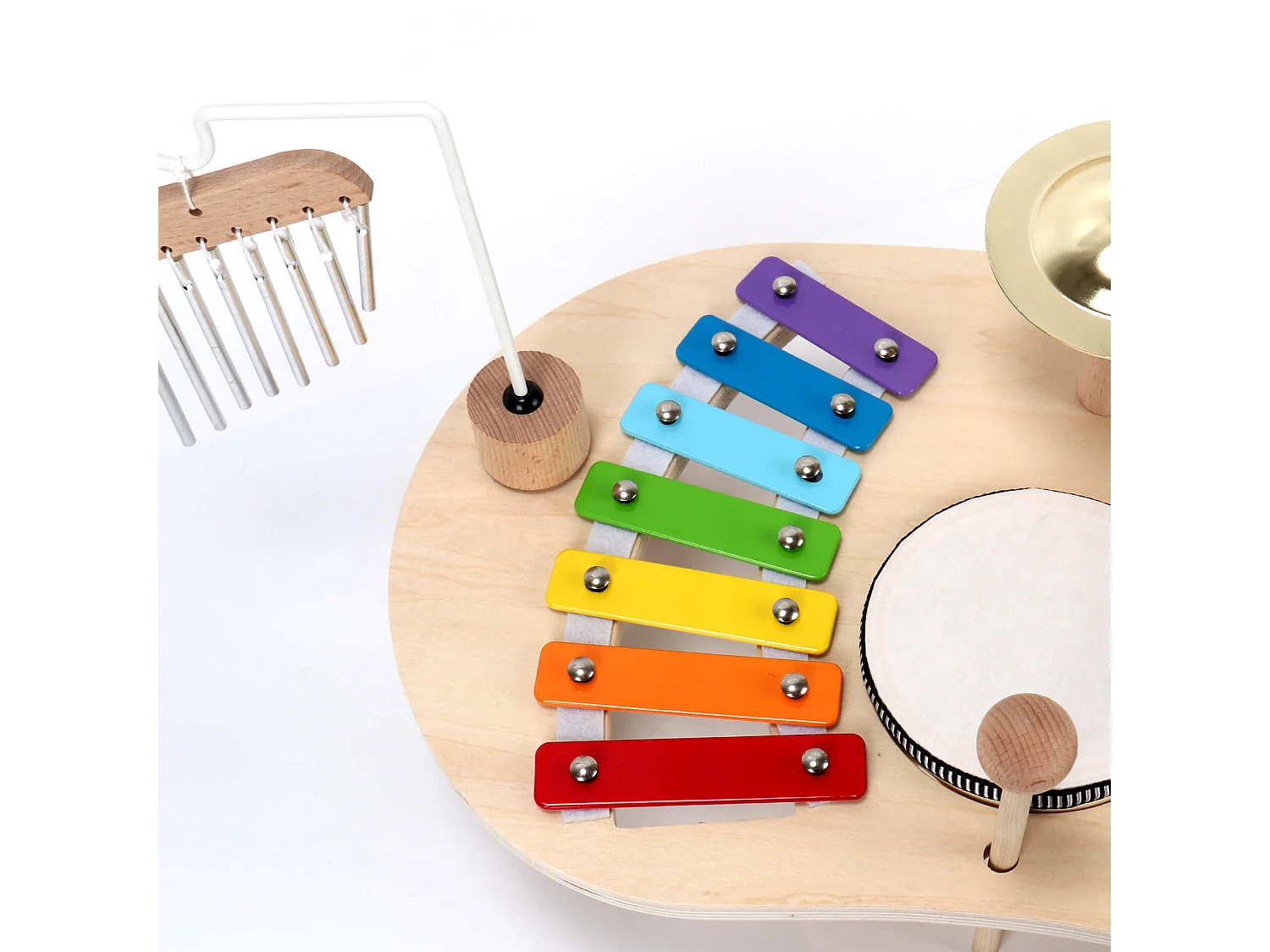 Juego de Instrumentos Musicales para Niños Rebecca Mobili Yaya A partir de 3 años Madera Multicolor 8x39x23