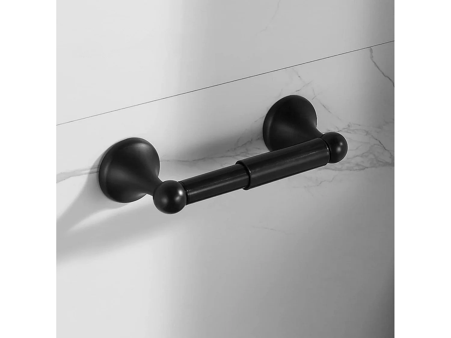 Porte-Papiers De Toilette Rea 332869A Black