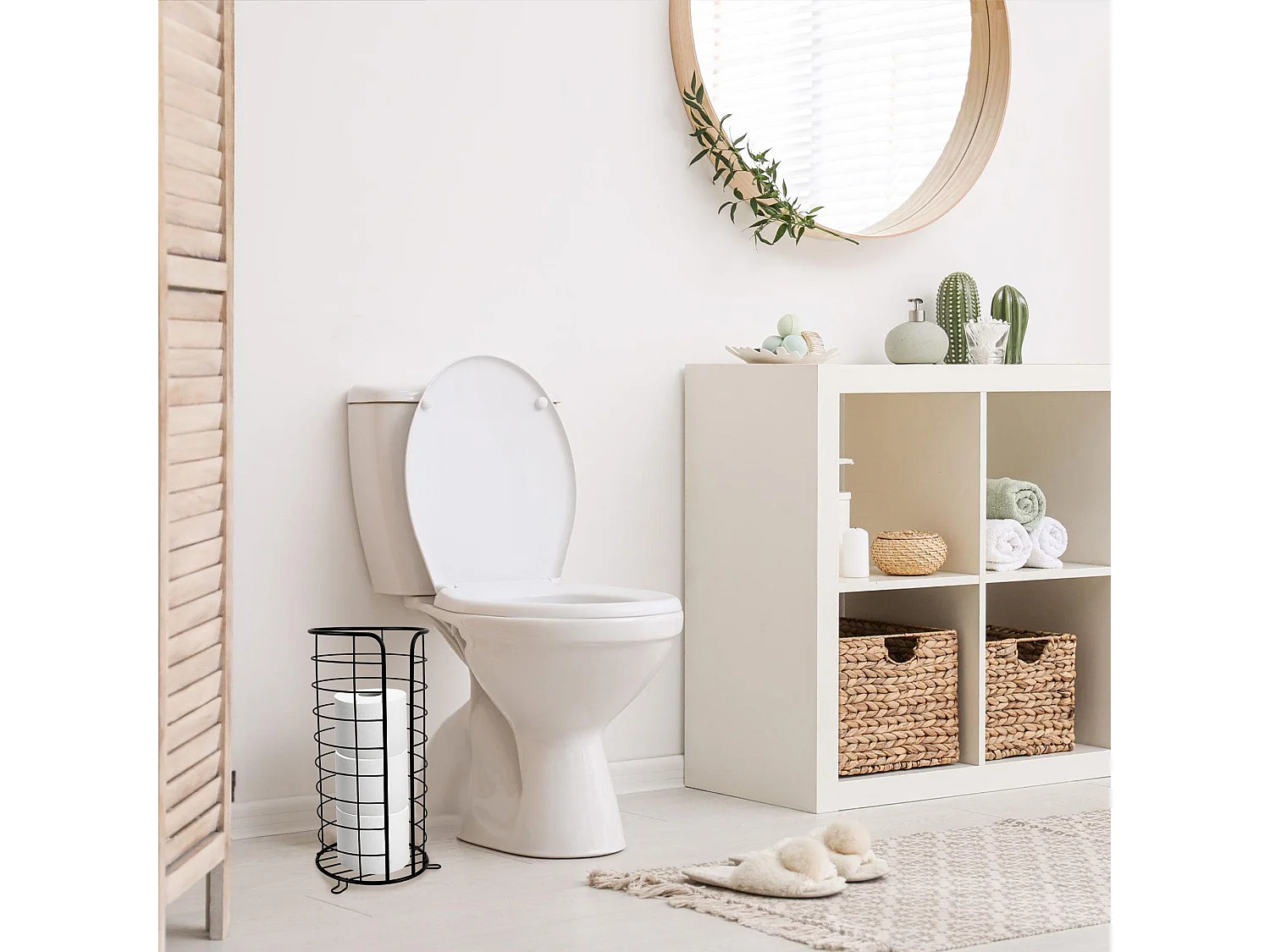 Porte-Papier Toilette Rea 322743A Black