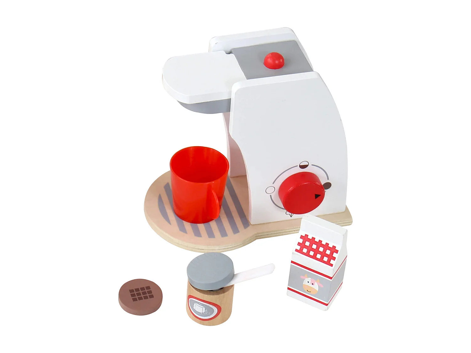 Gioco Macchina Caffè per Bambini Rebecca Mobili Booy Dai 3 anni Legno Multicolore