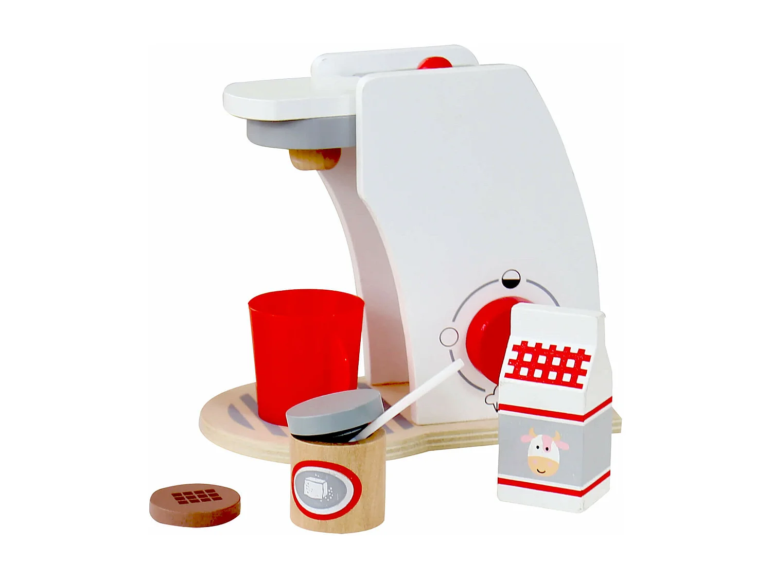 Gioco Macchina Caffè per Bambini Rebecca Mobili Booy Dai 3 anni Legno Multicolore