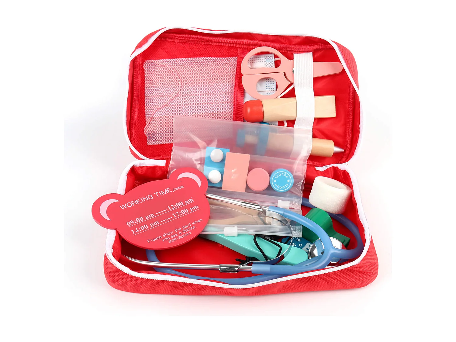 Juego Kit de Médico para Niños Rebecca Mobili Muena A partir de 3 años Madera Multicolor