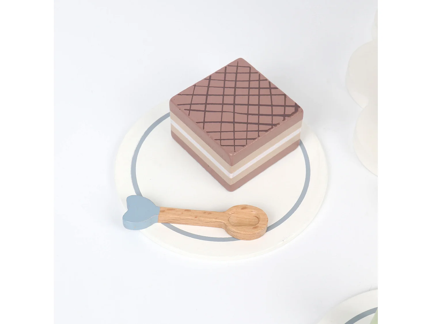 Gioco Set di Dolci e Pasticcini per Bambini Rebecca Mobili Naryal Dai 3 anni Legno  Multicolore