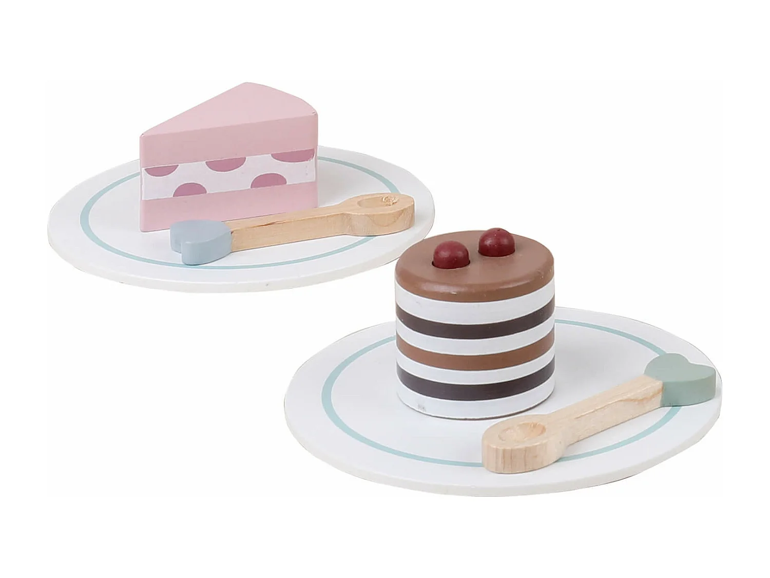 Gioco Set di Dolci e Pasticcini per Bambini Rebecca Mobili Naryal Dai 3 anni Legno  Multicolore