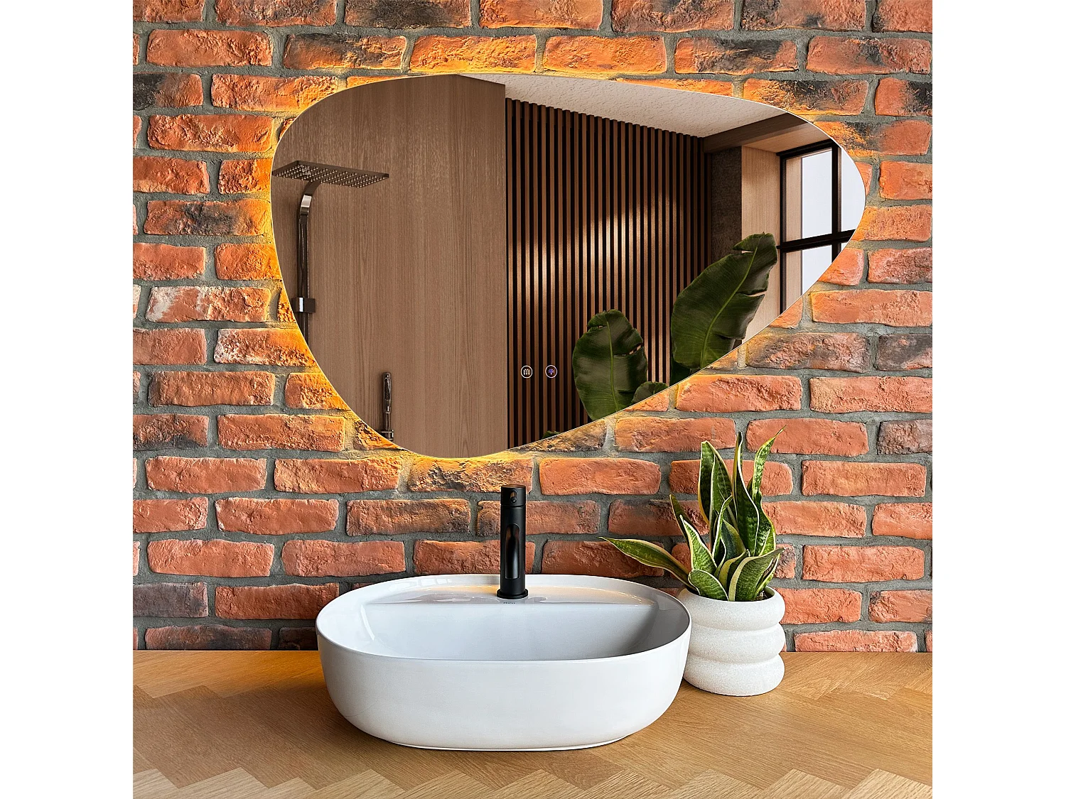 Lavatório De Apoio Rea Aura 51 White