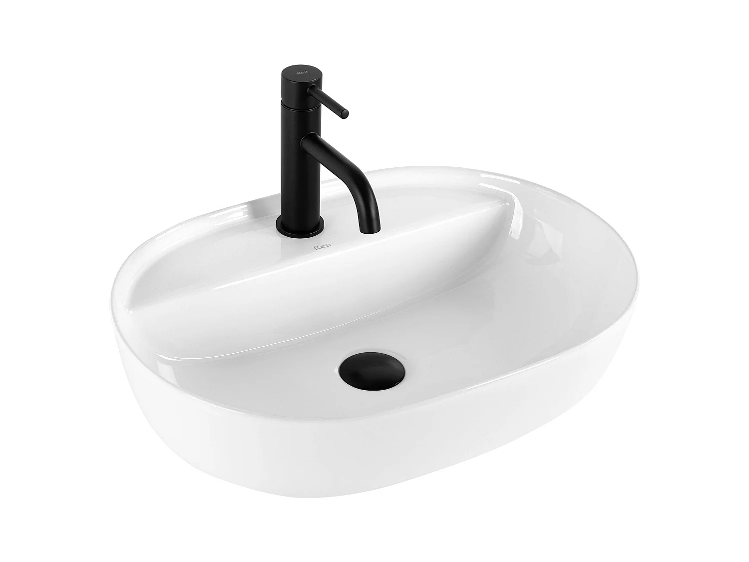Vasque À Poser Rea Aura 51 White