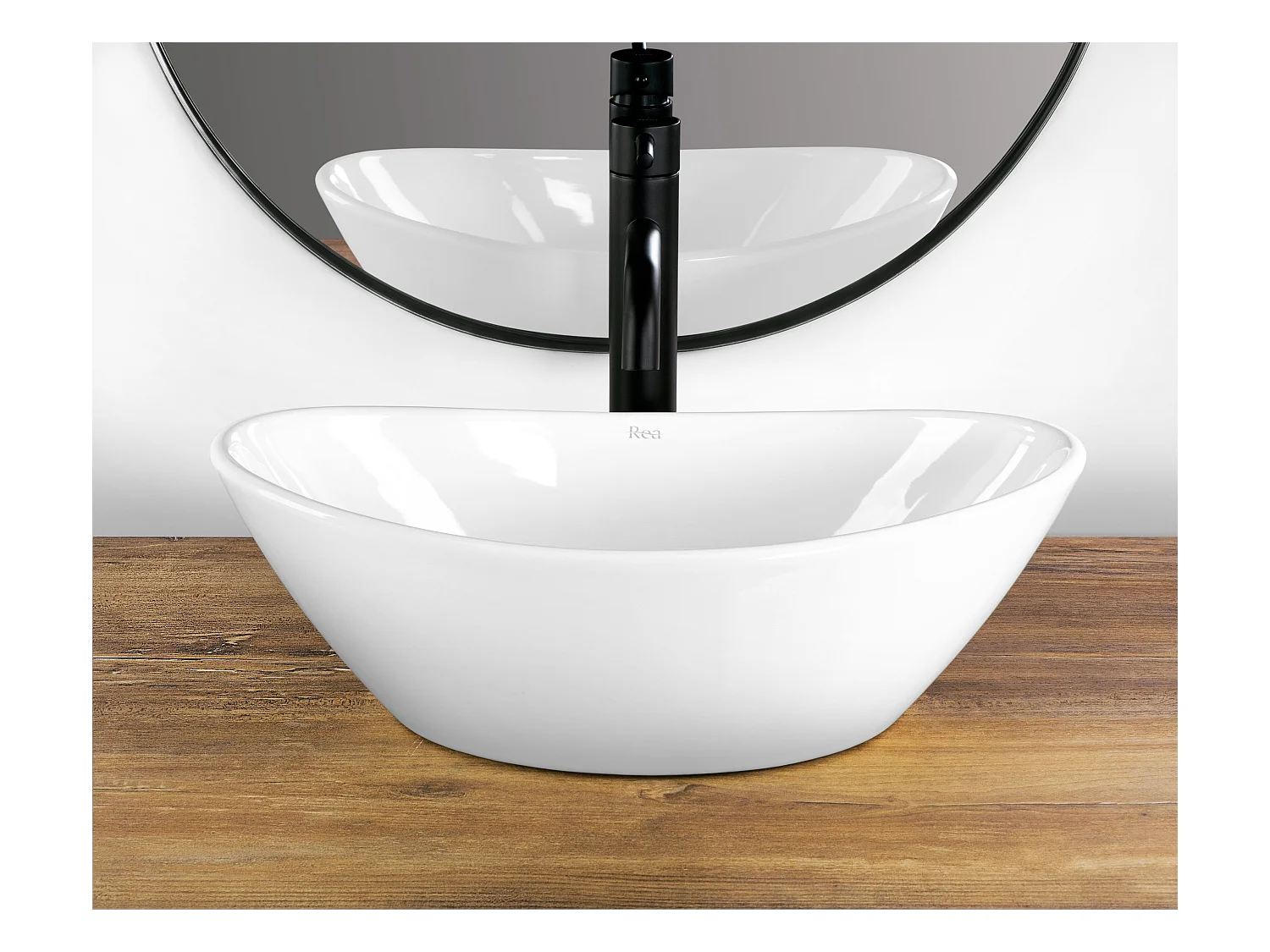 Vasque À Poser Rea Kate 45 White