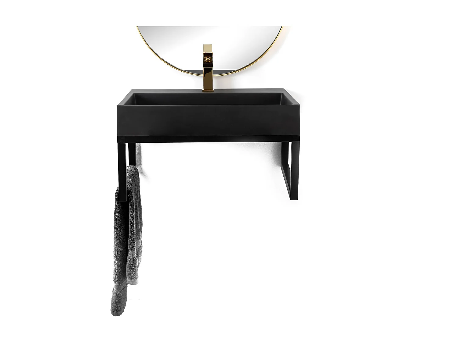 Vasque En Conglomérat Rea Goya Black