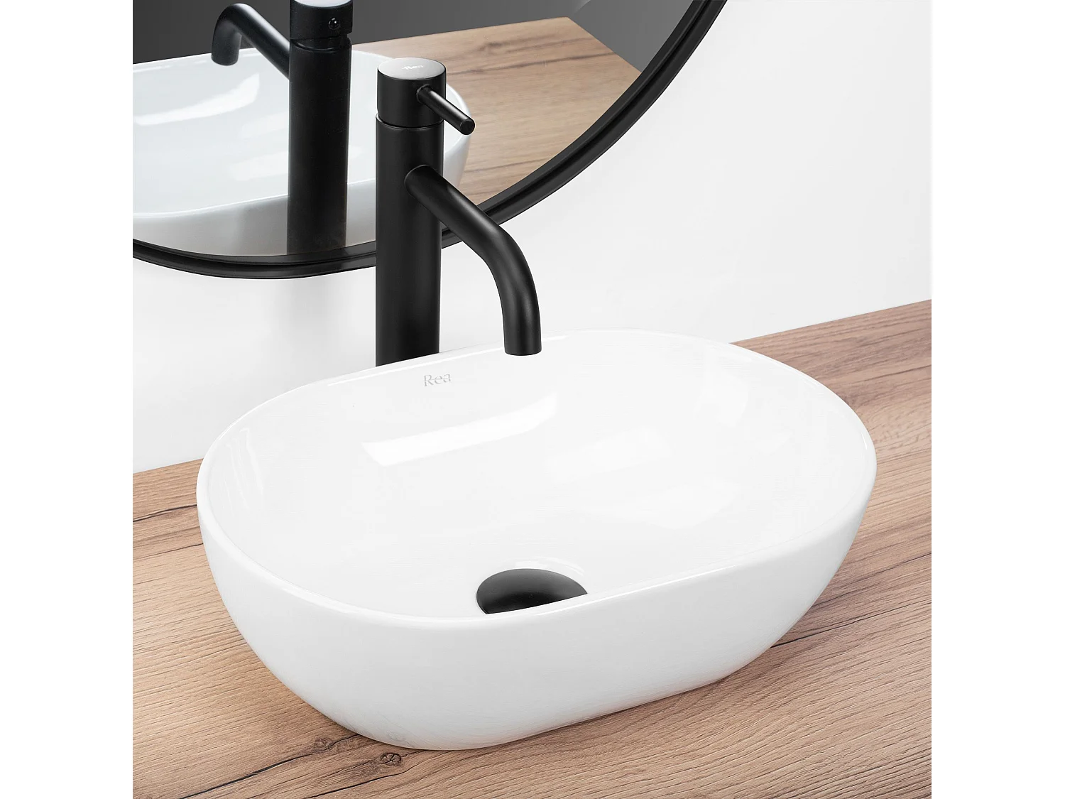 Opzetwastafel Rea Amelia Mini White