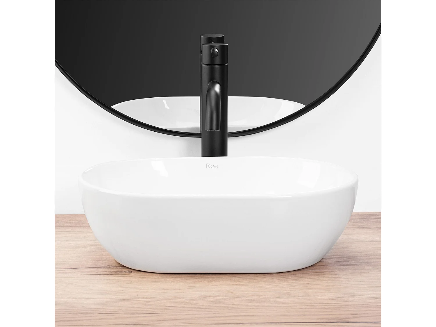 Opzetwastafel Rea Amelia Mini White