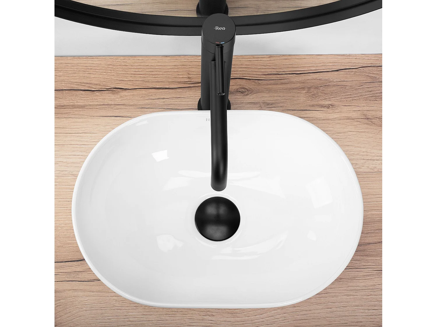 Opzetwastafel Rea Amelia Mini White