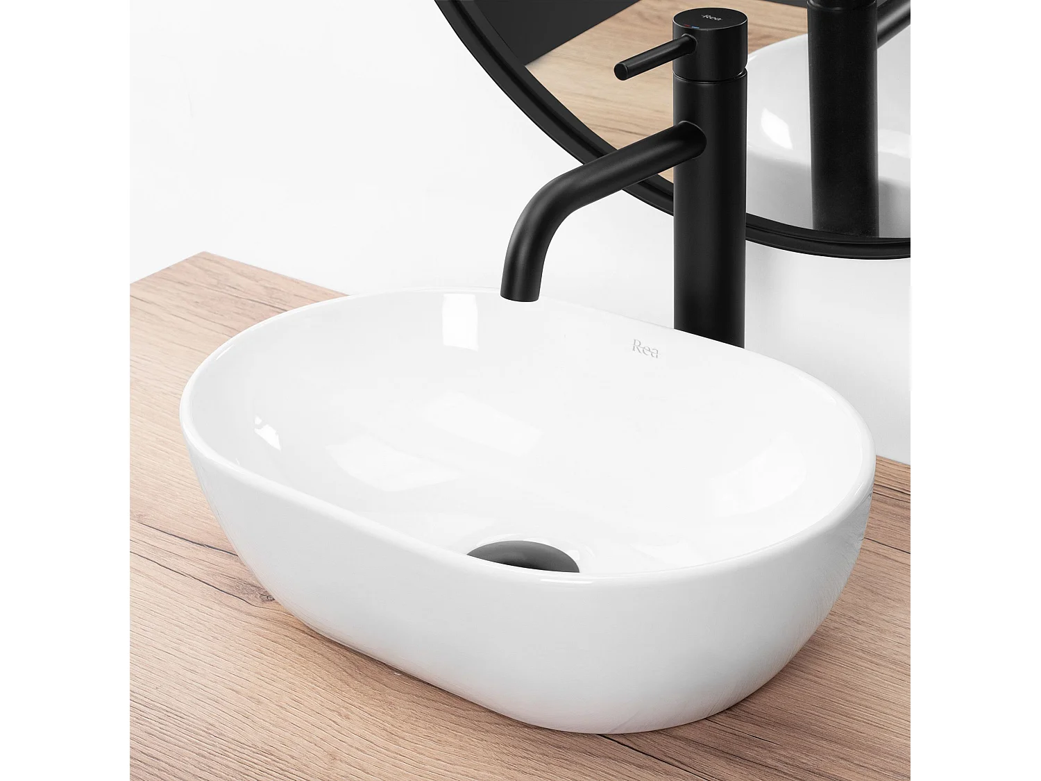 Lavatório De Apoio Rea Amelia Mini White