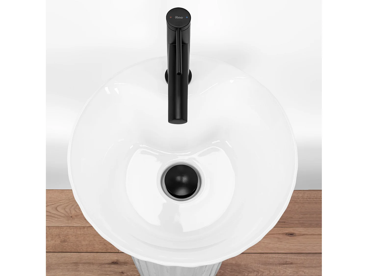 Vasque Autoportante Rea Hope White