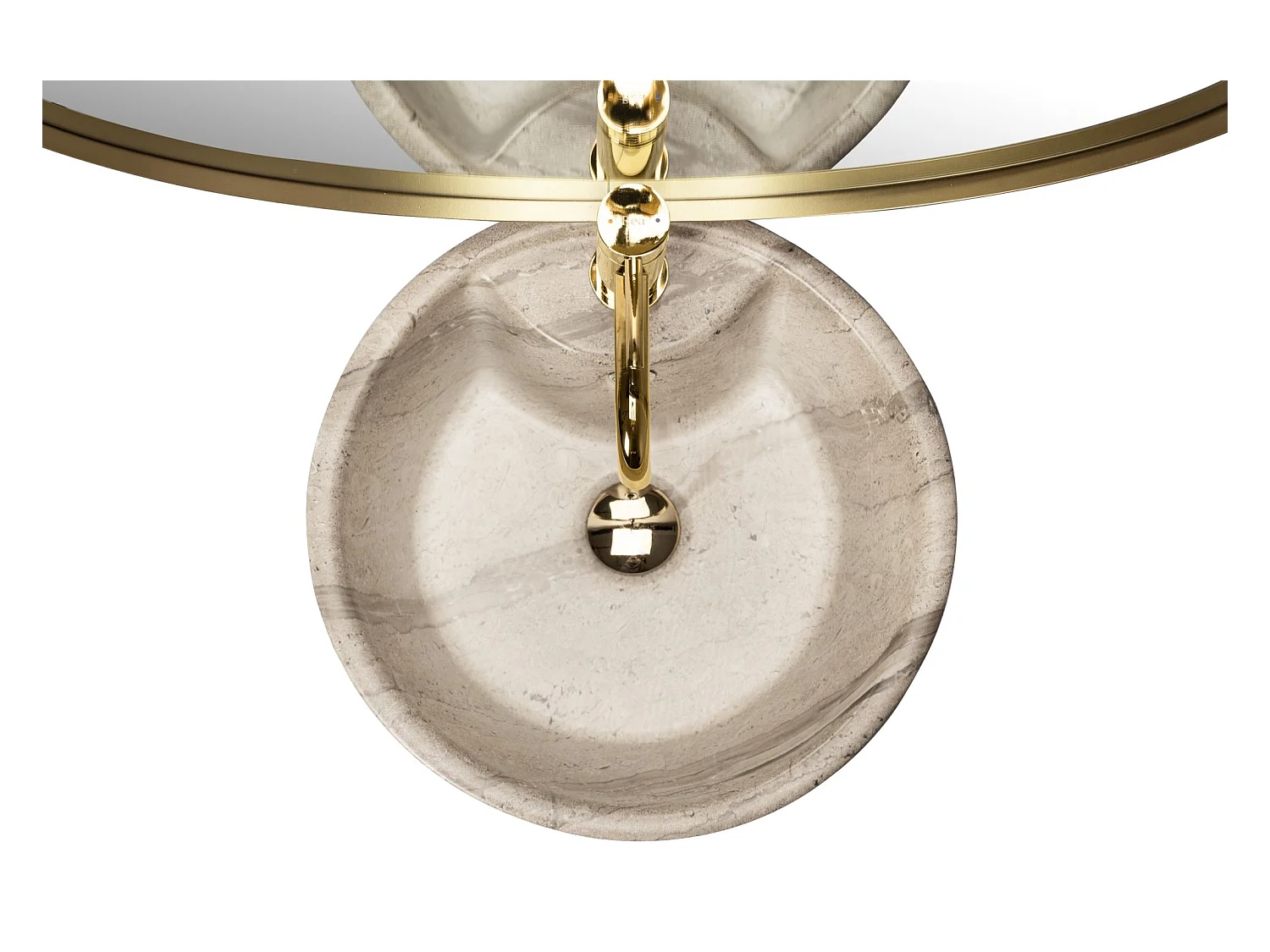 Vrijstaande Wastafel Rea Blanka Natural Matt Beige