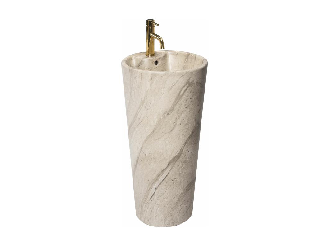 Vrijstaande Wastafel Rea Blanka Natural Matt Beige