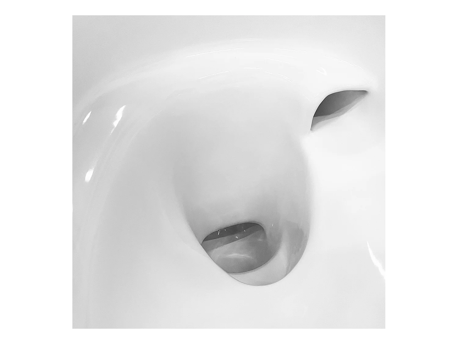 Wandhängendes Rea Carlo Mini Tornado Pro/Duroplast/Flat/Zm White