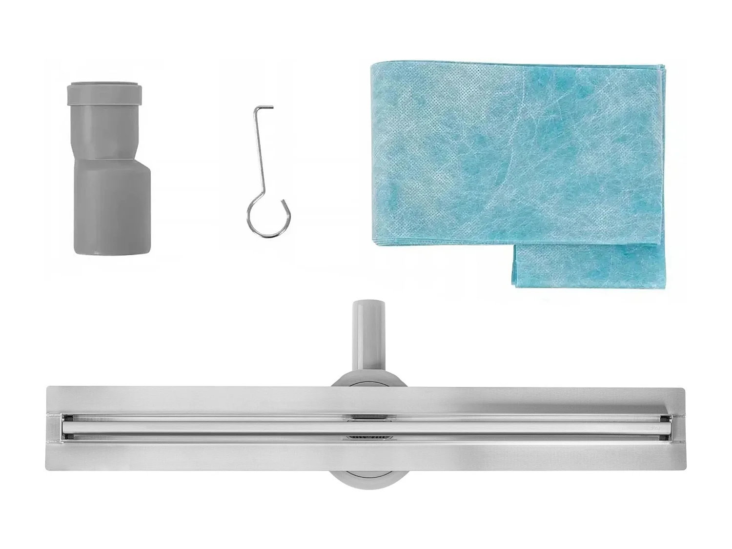 Drain Linéaire Rea Neox Slim Pro 600 Brush Steel