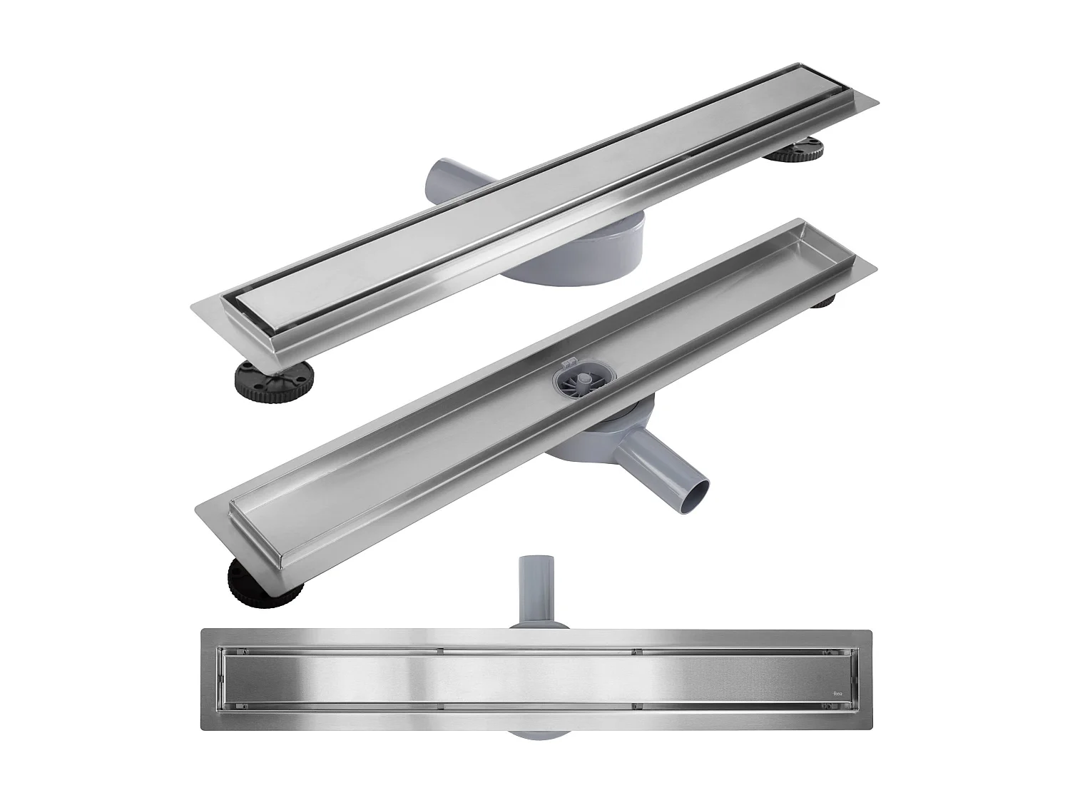 Duschrinne Rea Neox Pro 500 Brush Steel