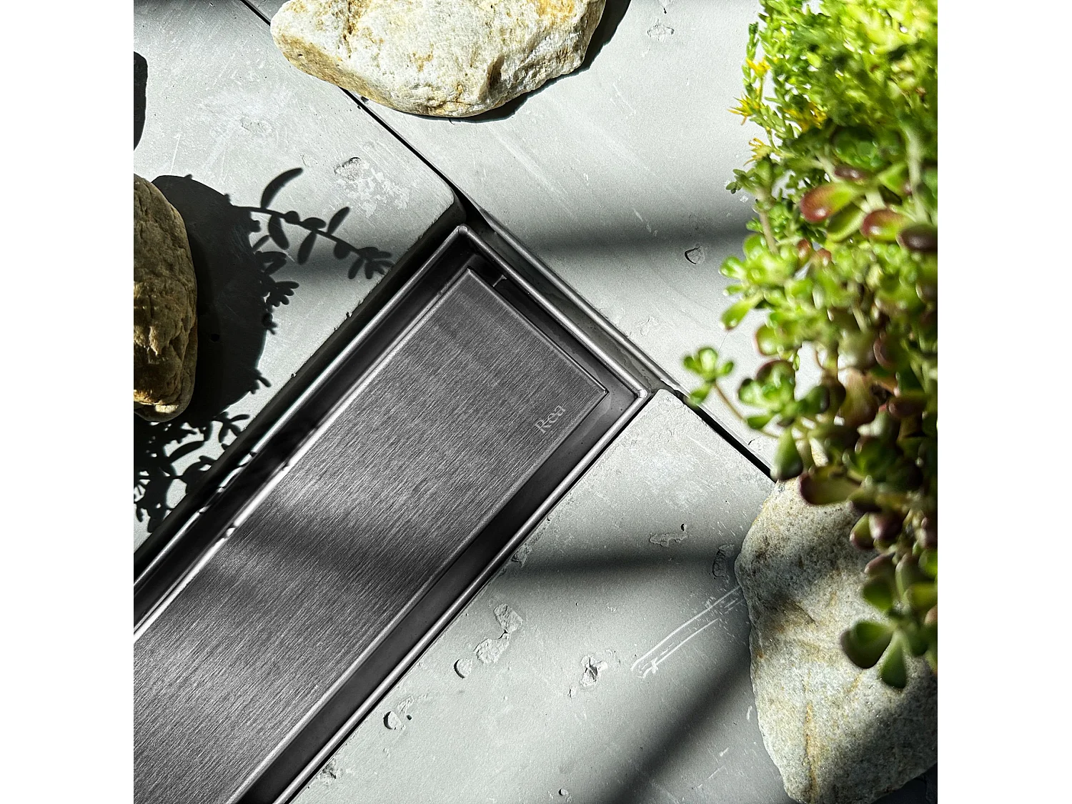 Drain Linéaire Rea Neox Pro 800 Brush Steel