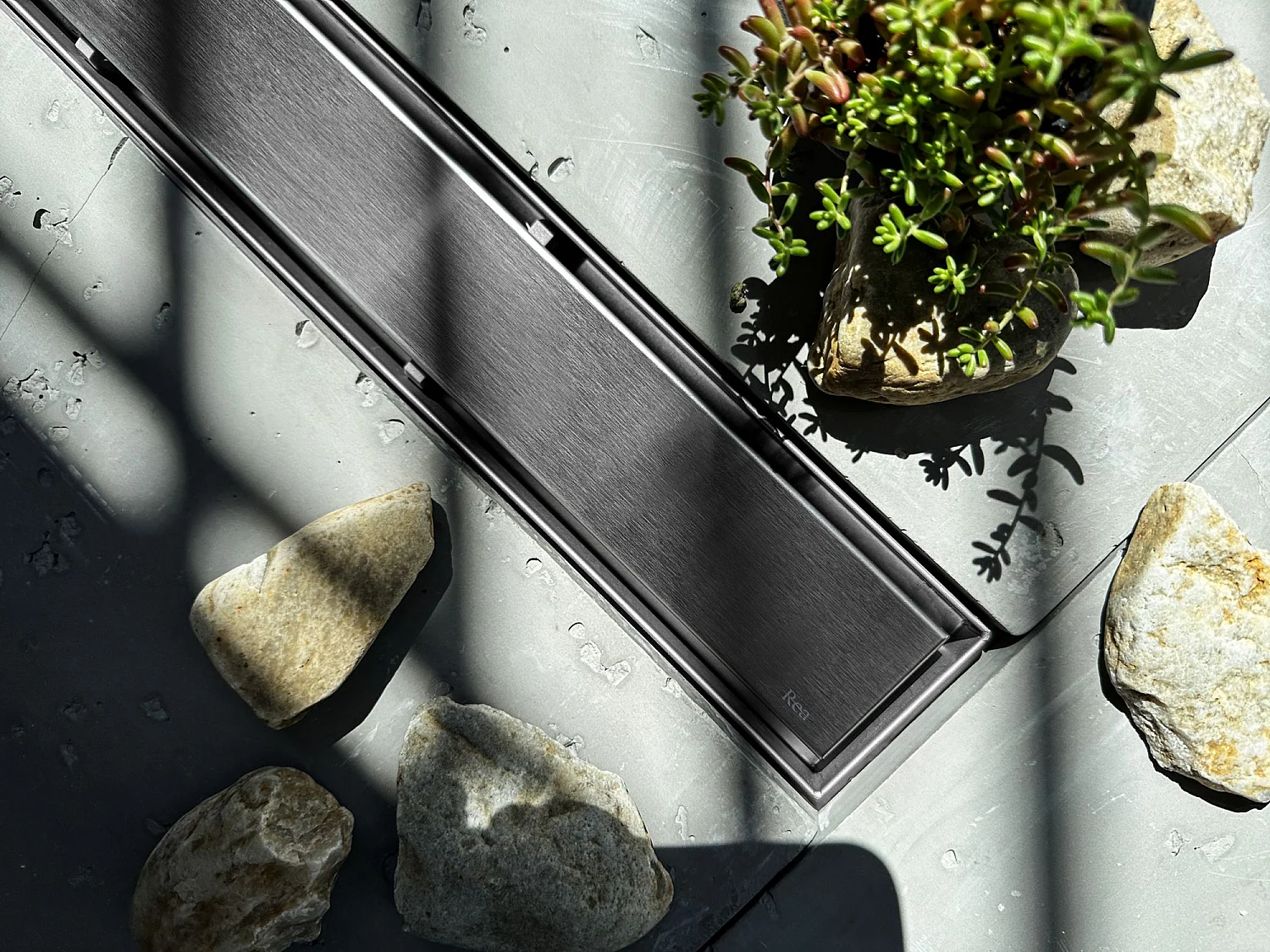 Drain Linéaire Rea Neox Pro 1000 Brush Steel