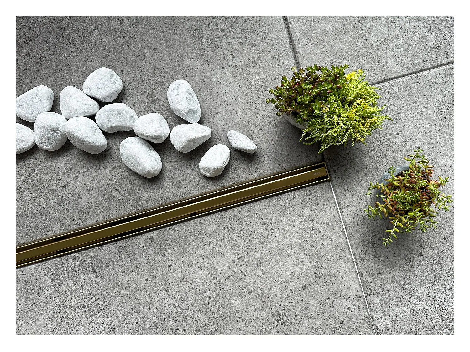 Lineaire Afvoer Rea Neox Slim Pro 900 Gold