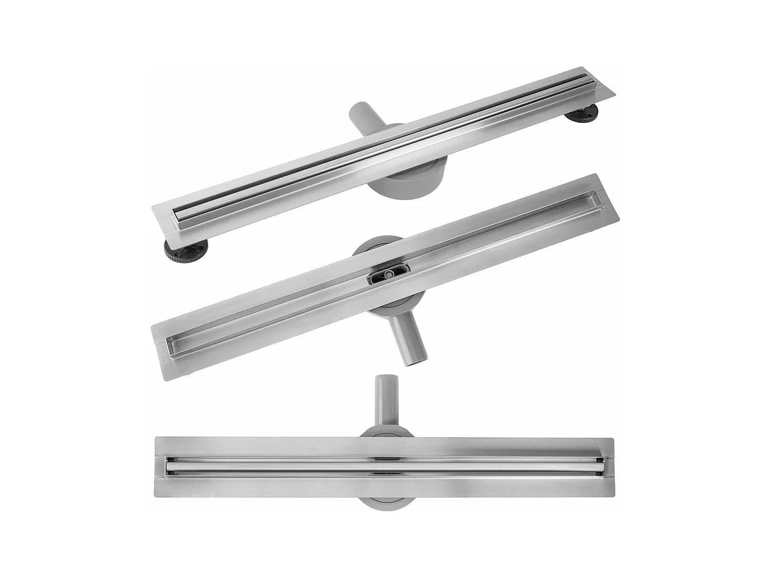 Drain Linéaire Rea Neox Slim Pro 500 Brush Steel