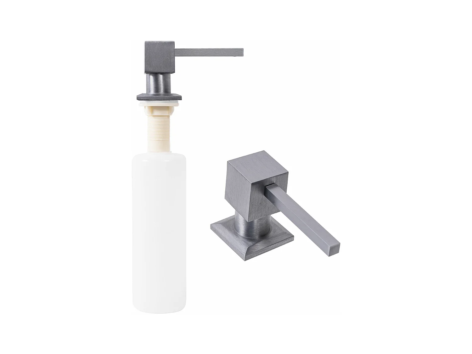 Distributeur De Savon Rea 330Ml Brush Nickel