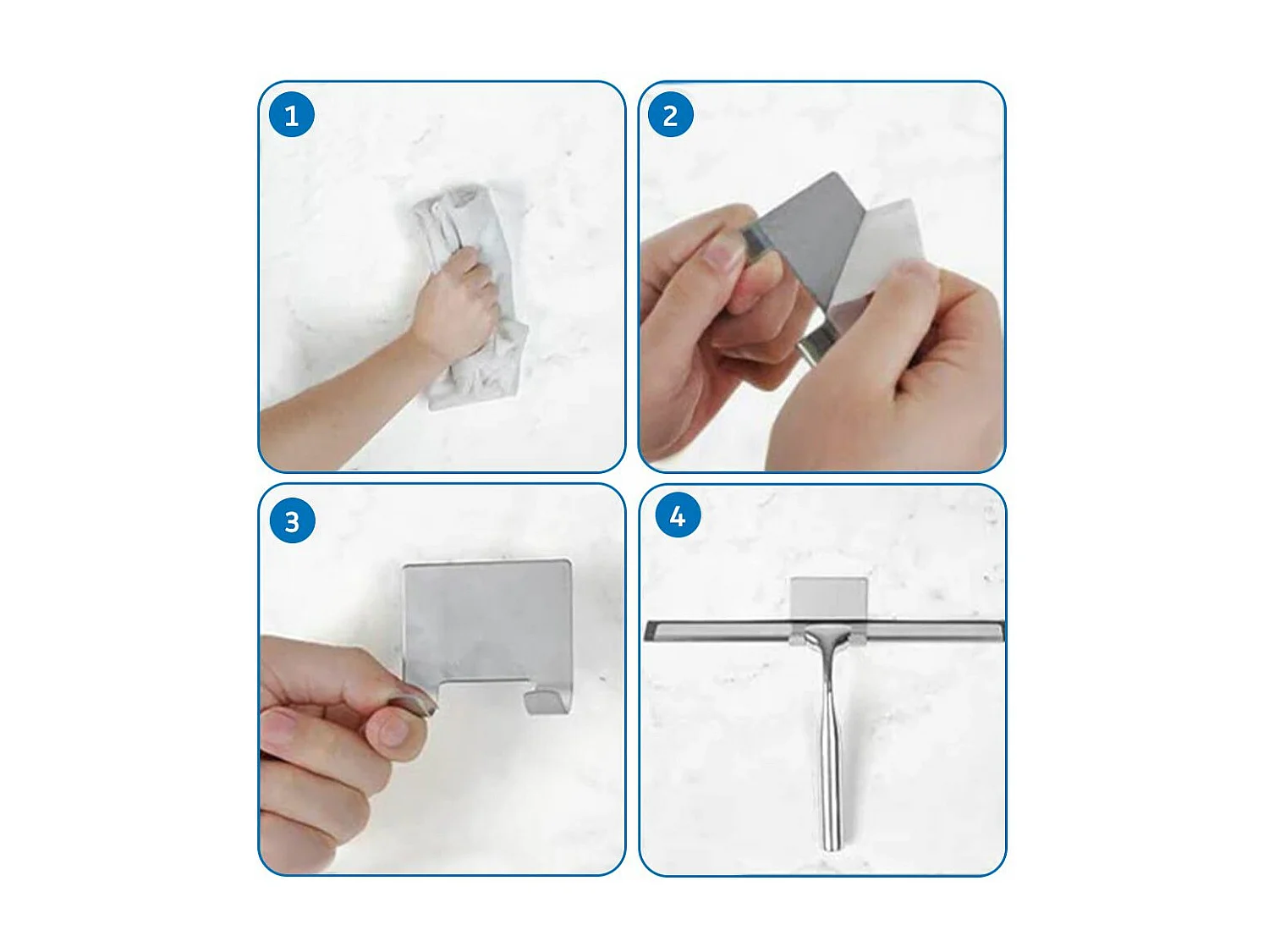 Escobilla De Goma Rea Yz-G04 Chrome