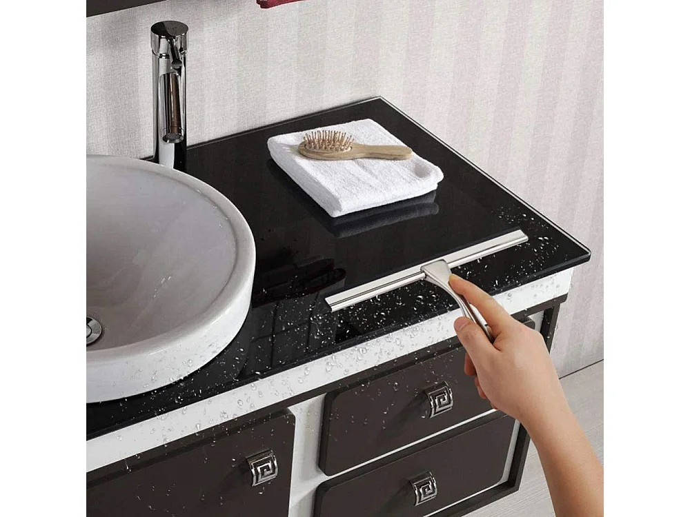 Raclette De Douche Rea Yz-G04 Chrome