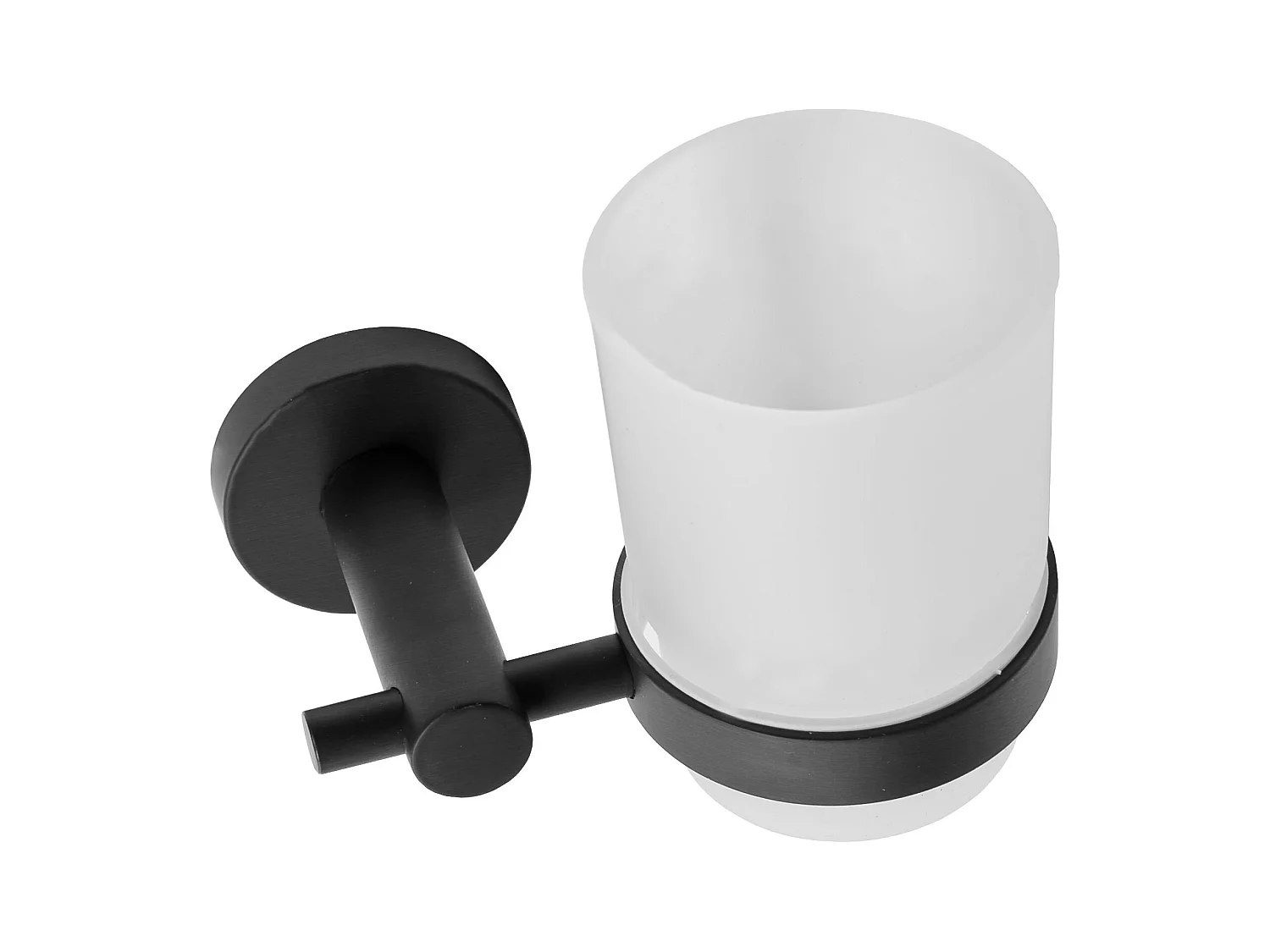 Badezimmer-Becher Rea 322233A Black