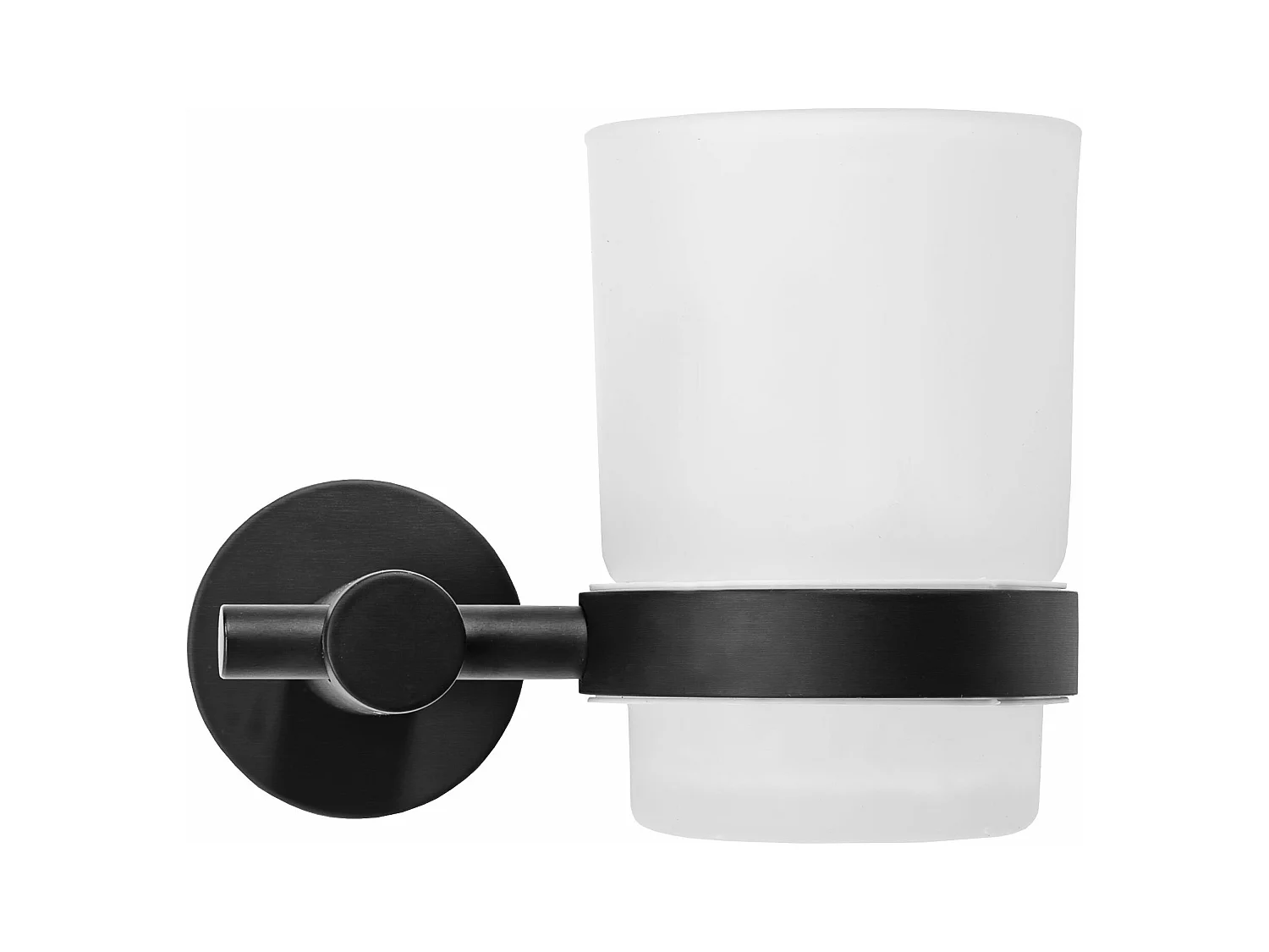 Badezimmer-Becher Rea 322233A Black