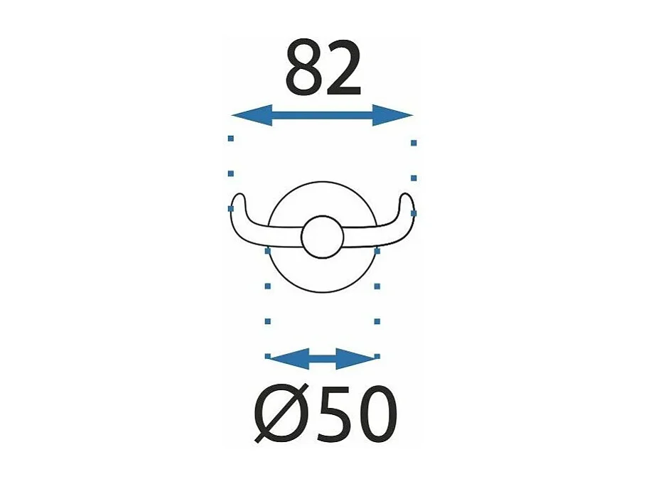 Porte-Serviette Rea 332914A Mist 02 Black