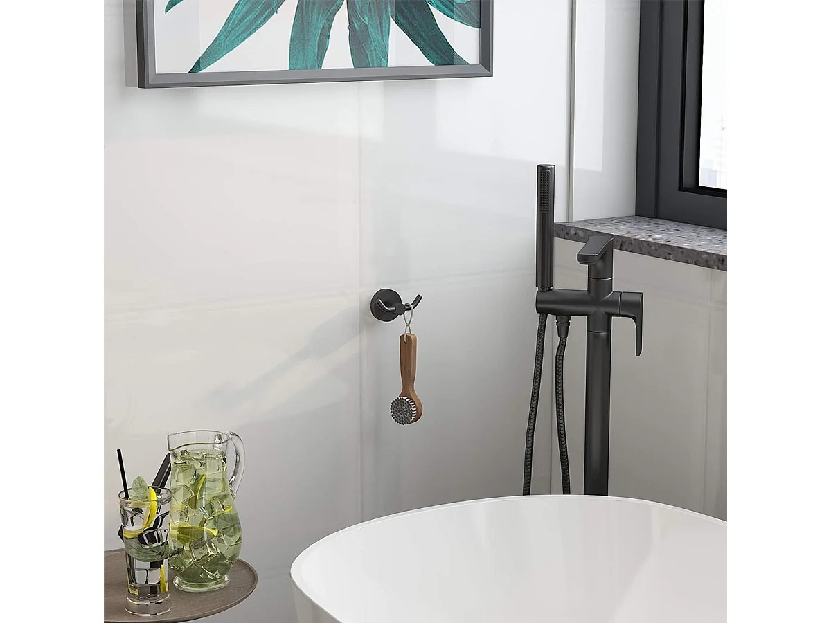 Toalheiro Rea 332914A Mist 02 Black