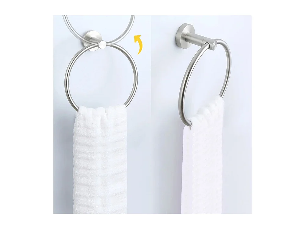 Portasciugamano Da Bagno Rea 332915 Mist 05 Nickel