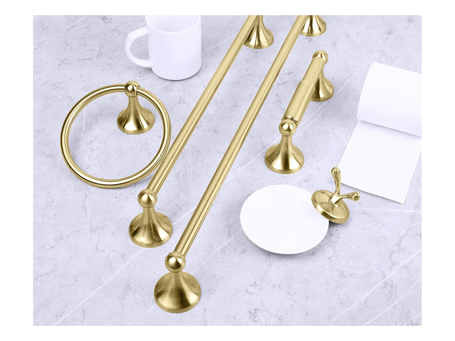 Badkamerhanger Rea 332870 Gold